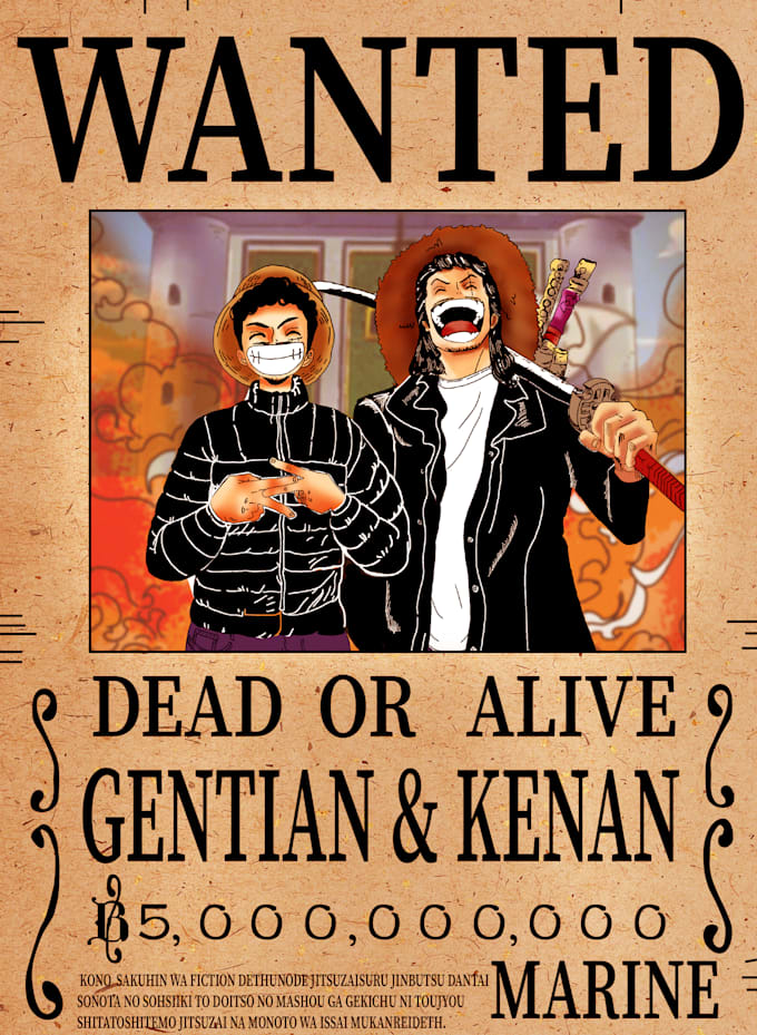 make customized one piece cover art