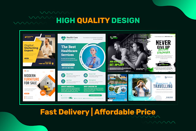 do urgent graphic design, flyer, vector art, logo and photoshop editing