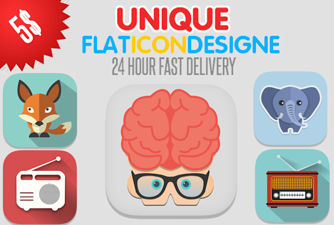 do iphone, android professional app icon for you