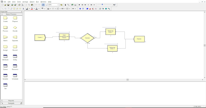 do industrial simulation projects using arena and simio software on basic level