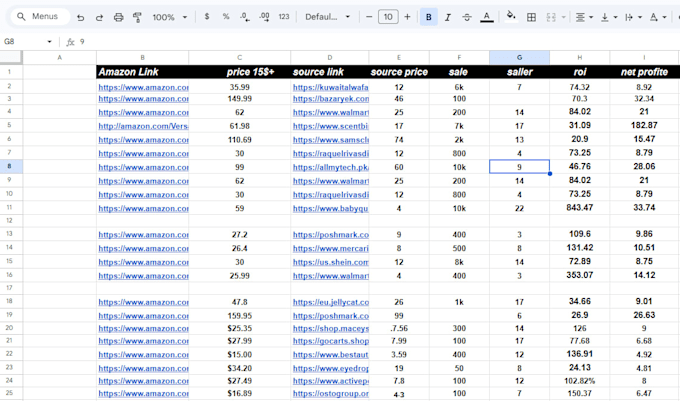 do amazon fba online arbitrage product research ungated leads