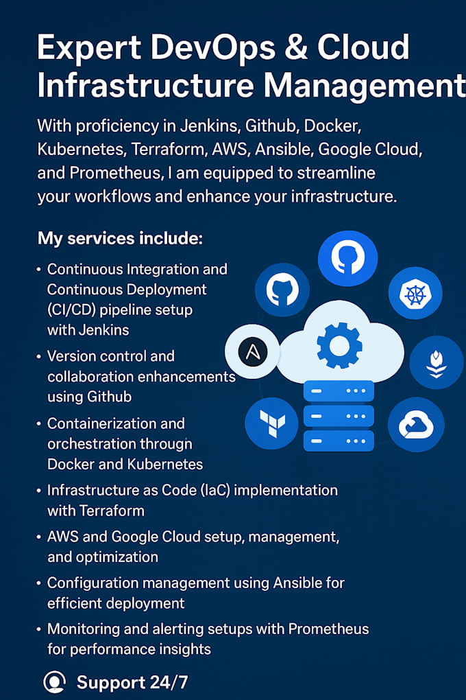 be an expert in devops and cloud infrastructure management