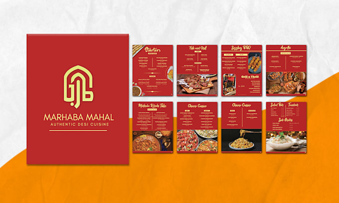 design modern restaurant menu, food menu or digital menu