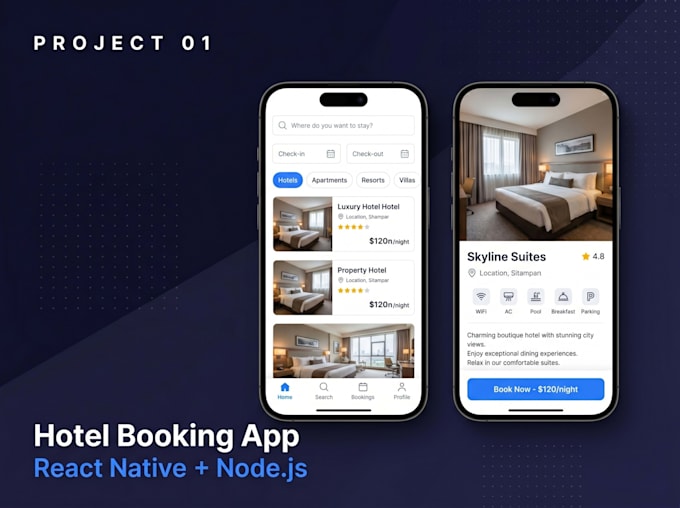 expert custom react native developer for IOS and android app