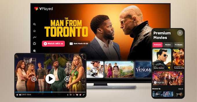 video streaming app and live tv app