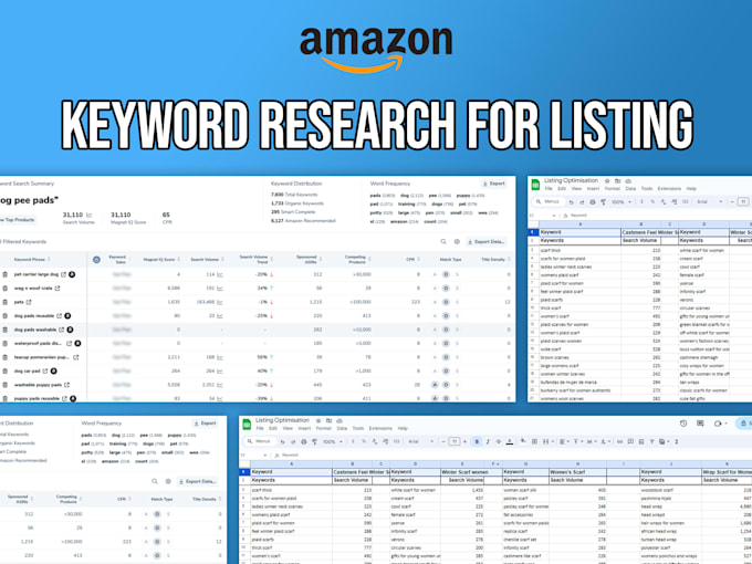 do amazon listing optimization and SEO for higher rankings