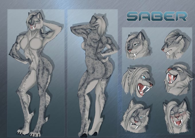 create your furry reference sheet