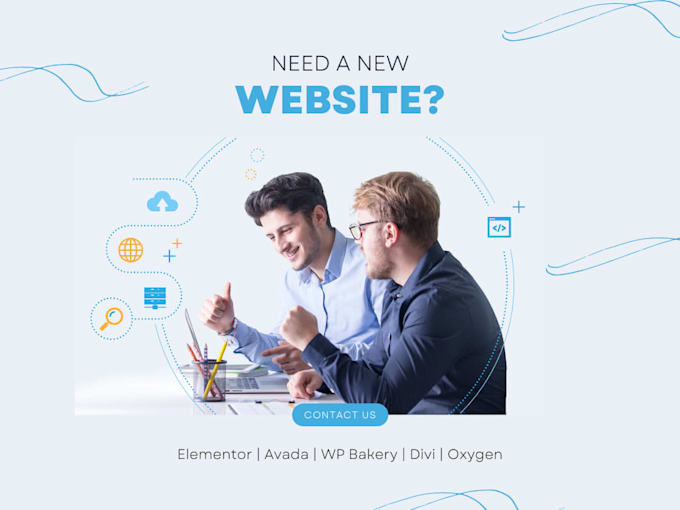 make a clean modern wordpress website for mobile and desktop responsiveness