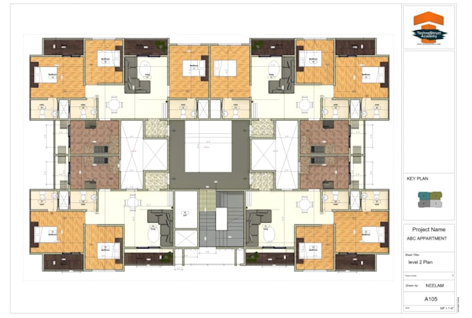create 2d 3d architectural drawing