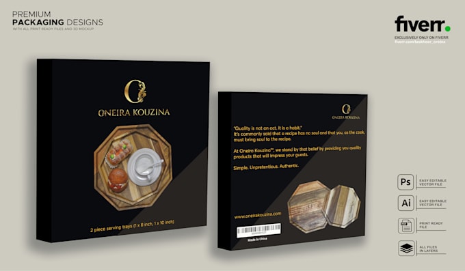 do product packaging, amazon box, mailer box, label and sticker design