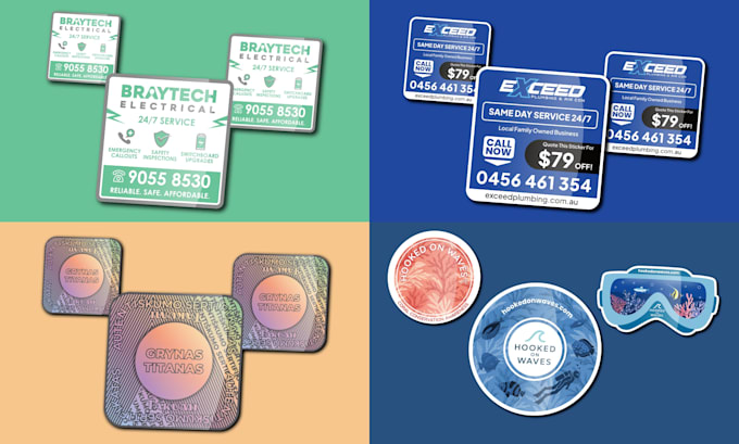 design sticker design for your business