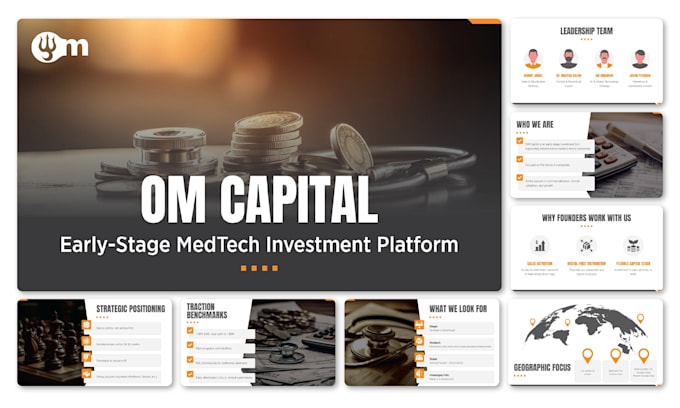design powerpoint presentation, google slides and pitch deck