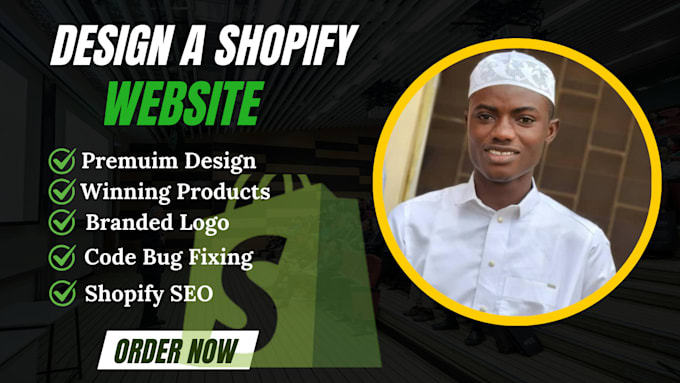 set up, design, and redesign shopify, dropshipping ecommerce store