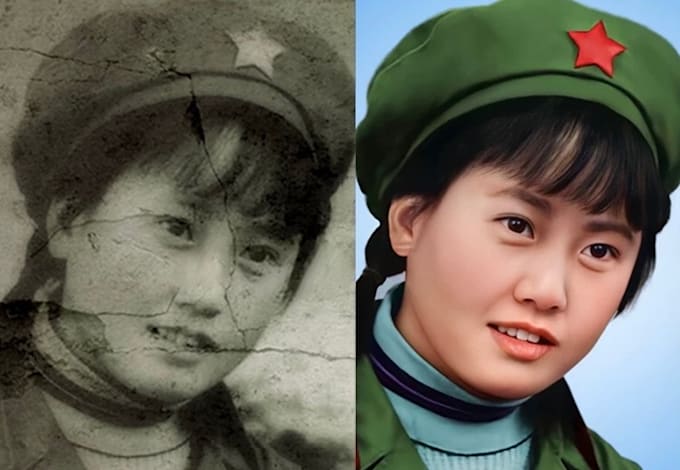 restore old, blurry, or damaged photos with ai enhancement