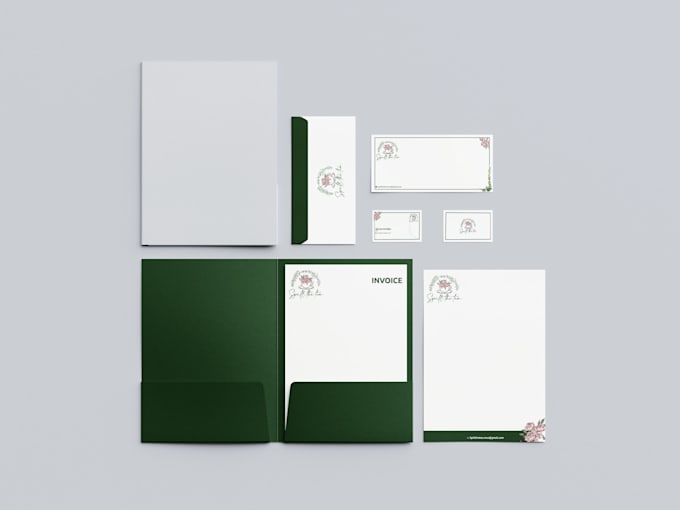 design business card and stationery things