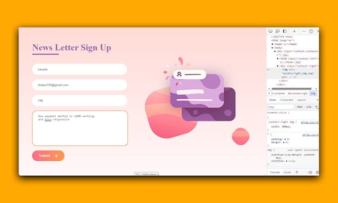 add login registration form  with social  account in your  website
