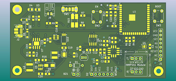 do professional pcb design, using kicad