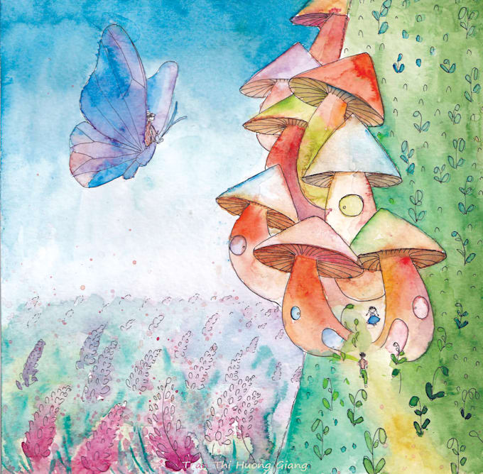 do your children storybook illustration