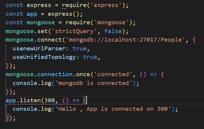 be your node js developer for developing apis and backend