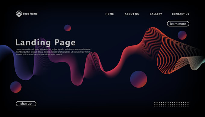 do your first landing page