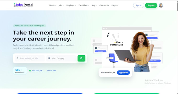 do recruitment website job hiring staffing job portal job board agency website