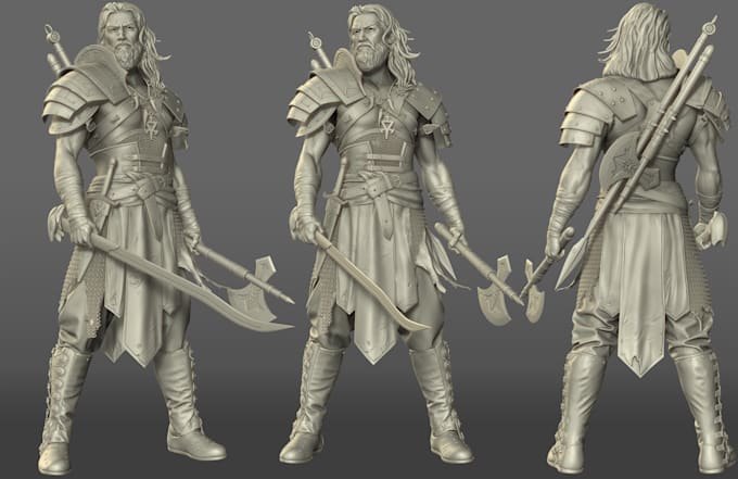 custom realistic 3d character modeling 3d character design 3d animation