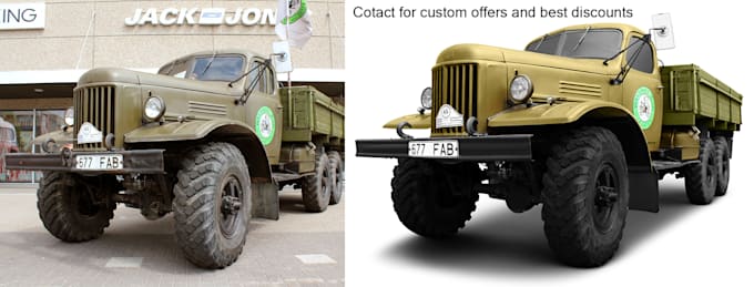 car, automotive and vehicle image retouching
