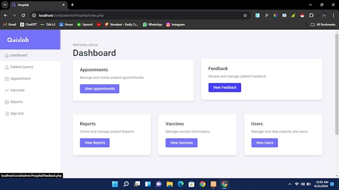 build an admin panel for your website