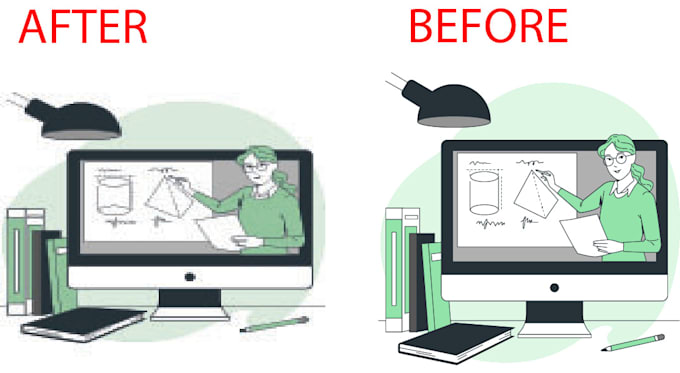 do redraw the logo, vector tracing, vector illustration