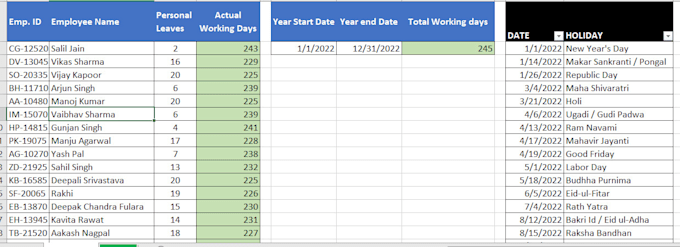 clean, format, marge, split excel data