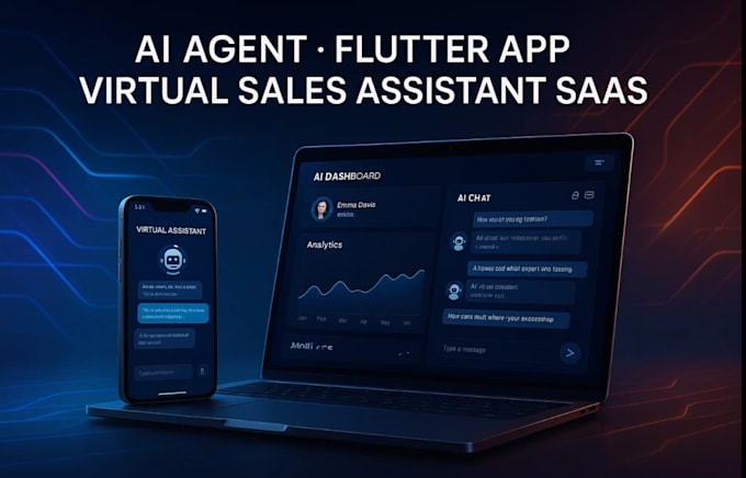 build ai powered saas flutter app, ai fitness web app, 3d ai scribe medical app