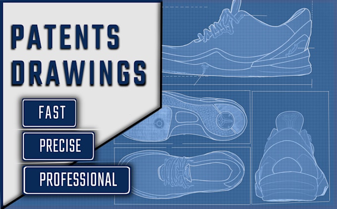 create clean technical illustrations for manufacturing