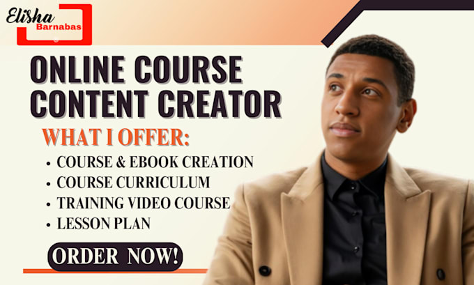 create online course content, course video, ppt, kajabi course website promotion