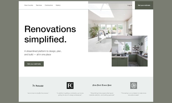 do figma website design, figma landing page design