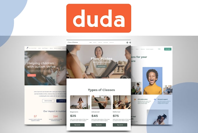 duda website for your business