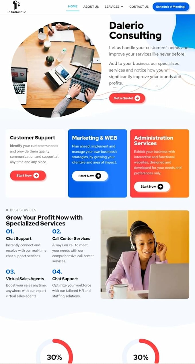 do wordpress website design and development in time