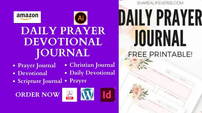 format, design devotional journal, daily prayer christian book journal bible