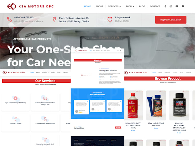 design a clean and responsive wordpress website