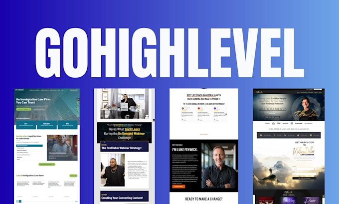 build gohighlevel website clone ghl sales funnel create gohighlevel landing page