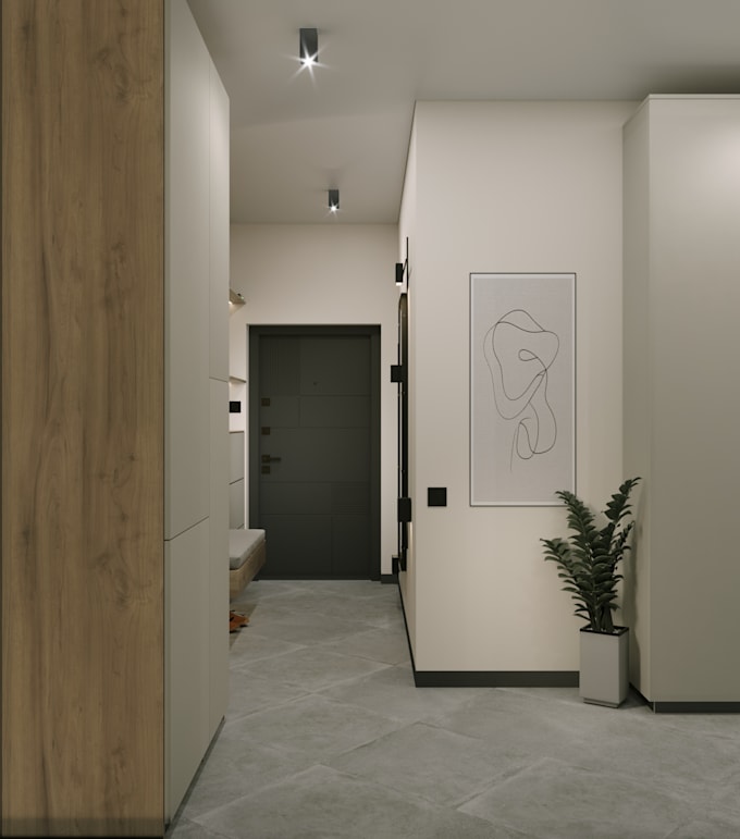 design and visualization of a residential space