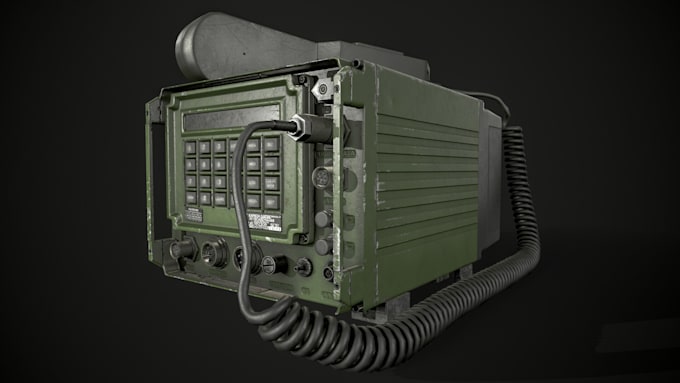 create high quality 3d game assets for your project