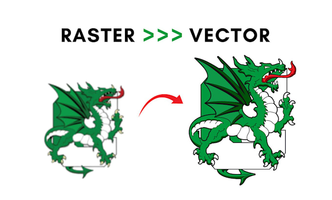 vectorize image and recreate logo redesign