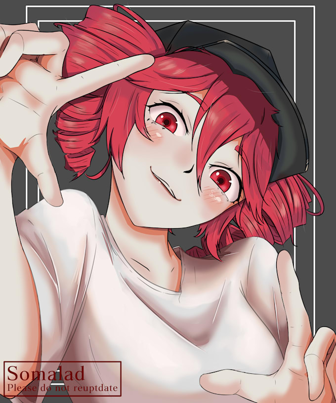 draw your original character or fanart in anime style