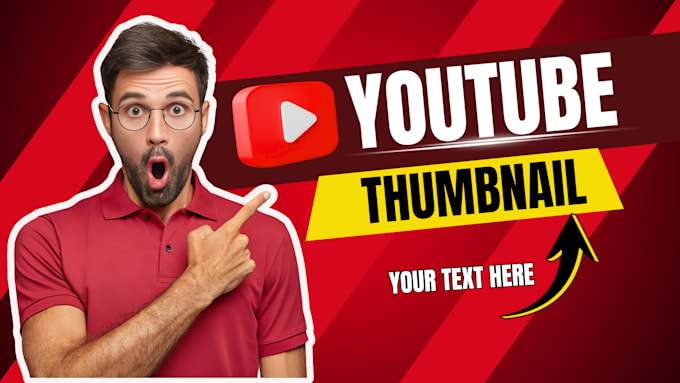 design charming, eye catching fantastic youtube thumbnails