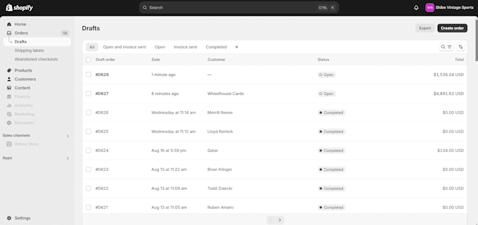expertly handle shopify data entry for your store