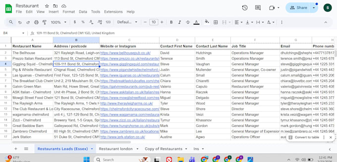 provide linkedin and email outreach services