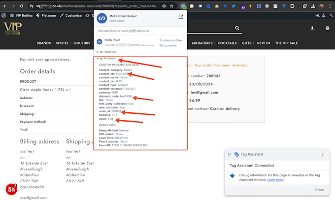 install meta facebook pixel and conversion API on wordpress