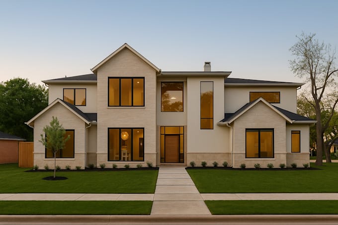 do exterior design, interior design,3d modeling rendering with walkthrough