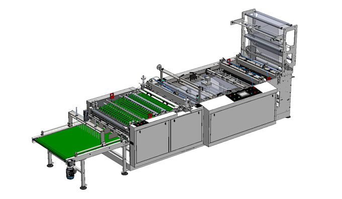 security courier bag machine