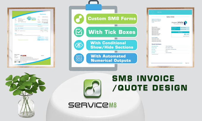 do custom servicem8 forms and templates
